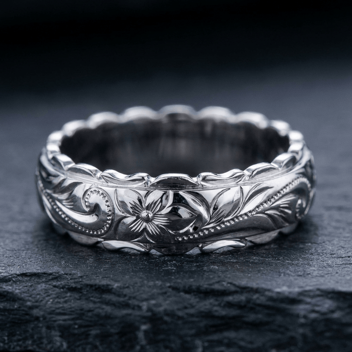 GLORIA'S GARDEN BAND RING