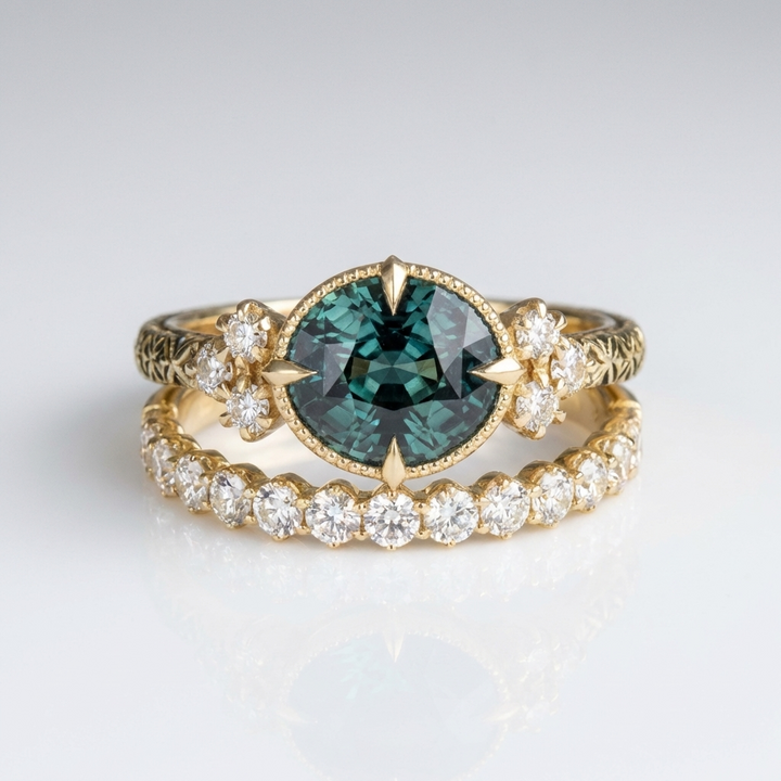 GREEN TREASURE RING