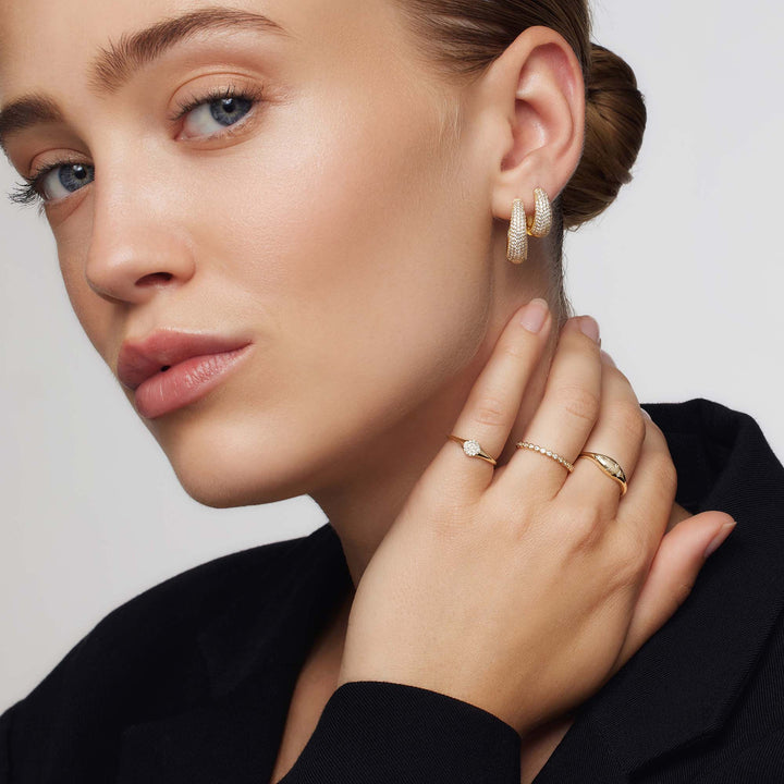 Diamond Dome Ring