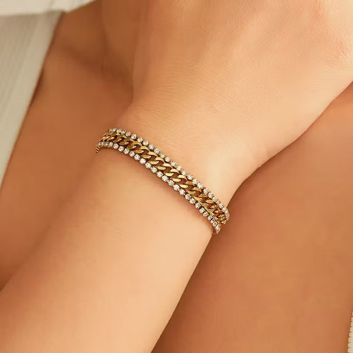 Vela Bracelet | Gold