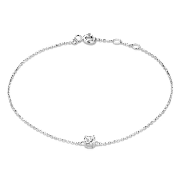 ClÃ©a Stone Bracelet | White Gold