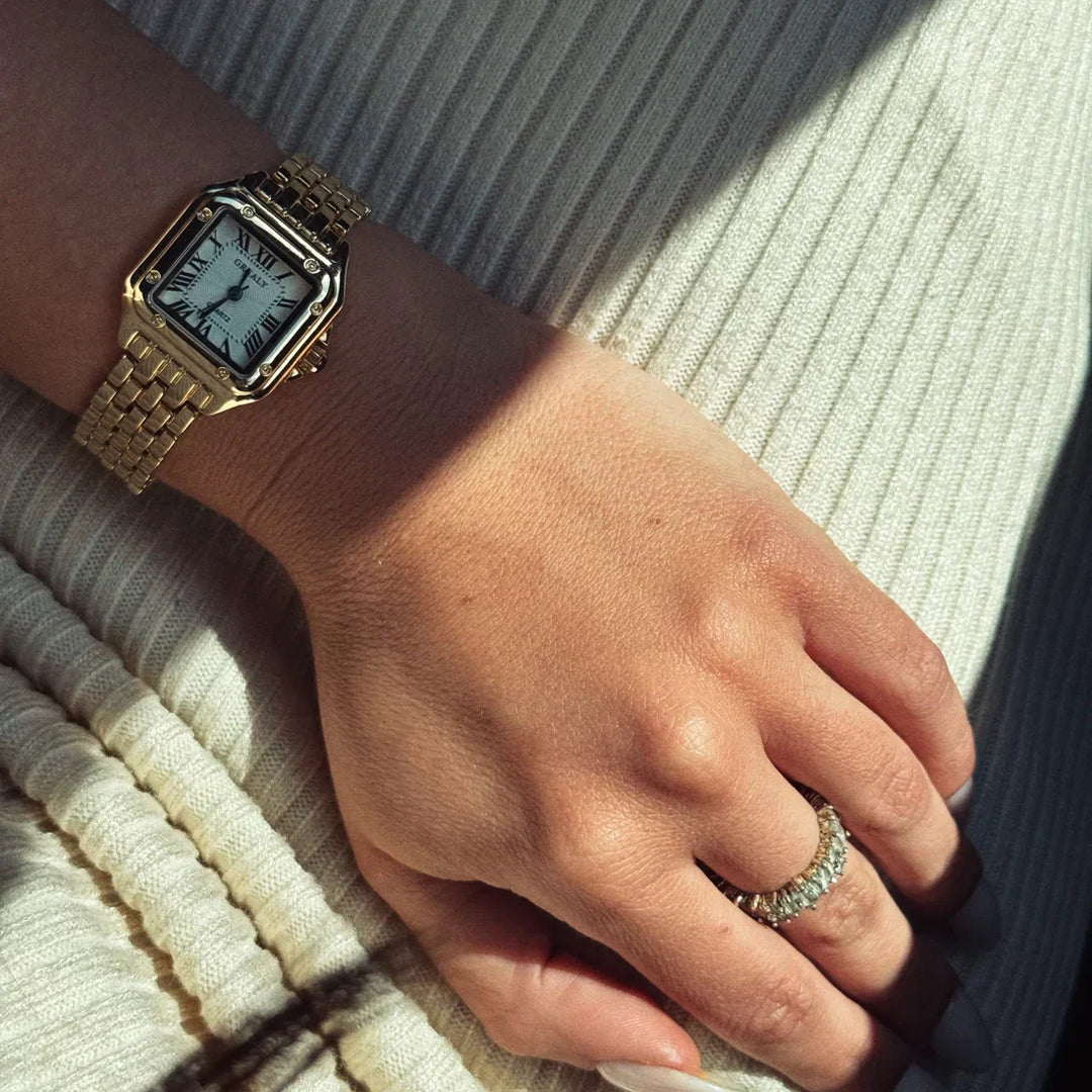 Fienna Watch | Gold